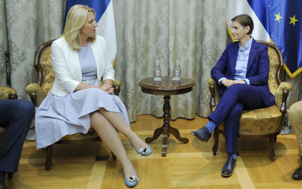 Брнабић и Цвијановић: Србија помаже РС у дигитализацији јавне управе и образовања